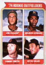 1974 Topps Baseball Cards      606     Jim Fuller/Wilbur Howard/Tommy Smith/Otto Velez RC